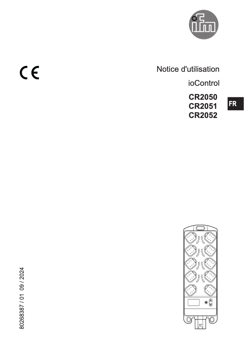 Imagen de la primera página del manual del dispositivo CR2050