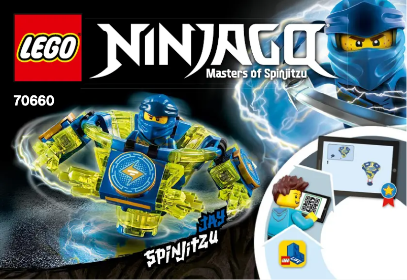 Página 1 del manual Manual de usuario Lego Ninjago 70660