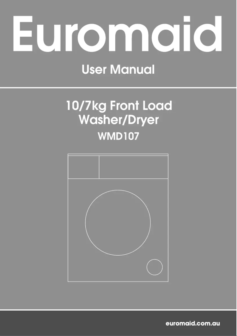Página 1 del manual Manual de usuario Euromaid WMD107