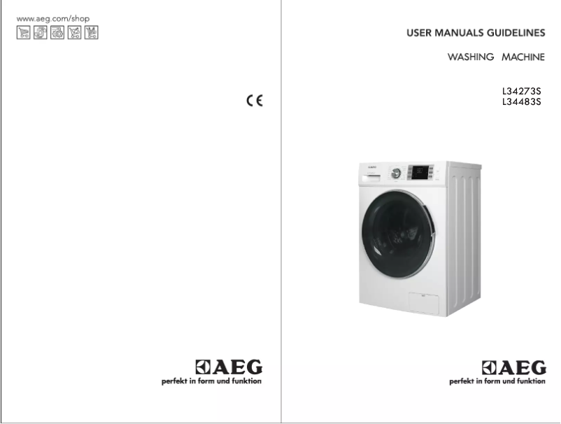 Página 1 del manual Manual de usuario AEG L34273S