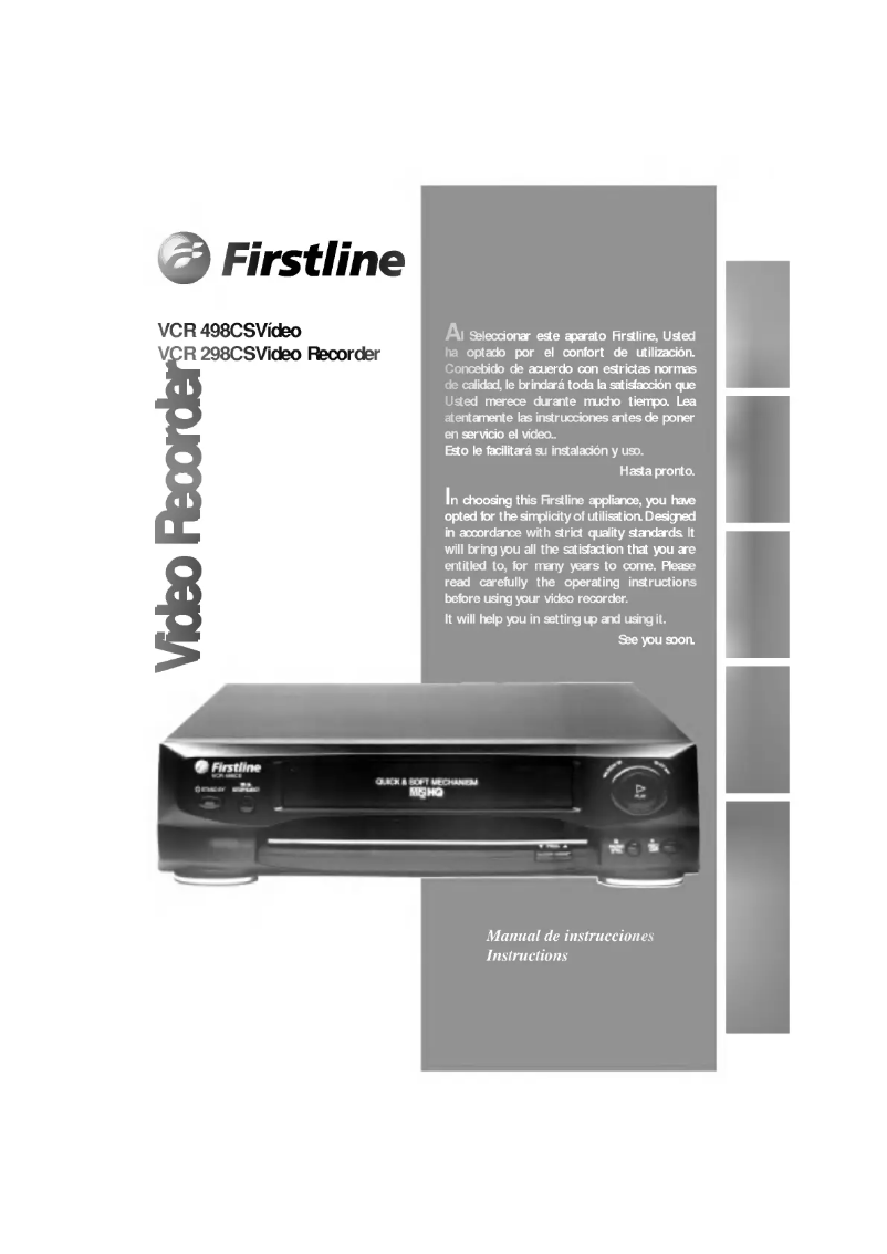 Imagen de la primera página del manual del dispositivo W424P