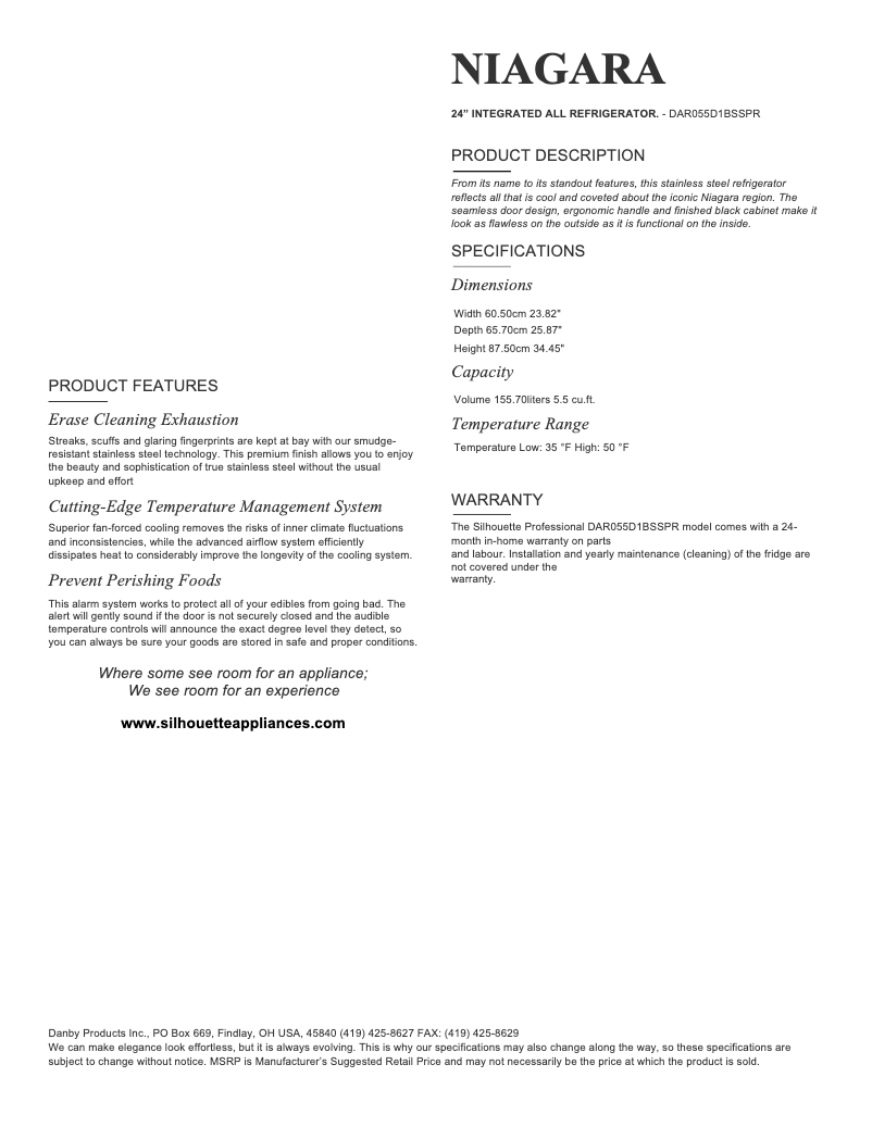 Imagen de la primera página del manual del dispositivo DAR055D1