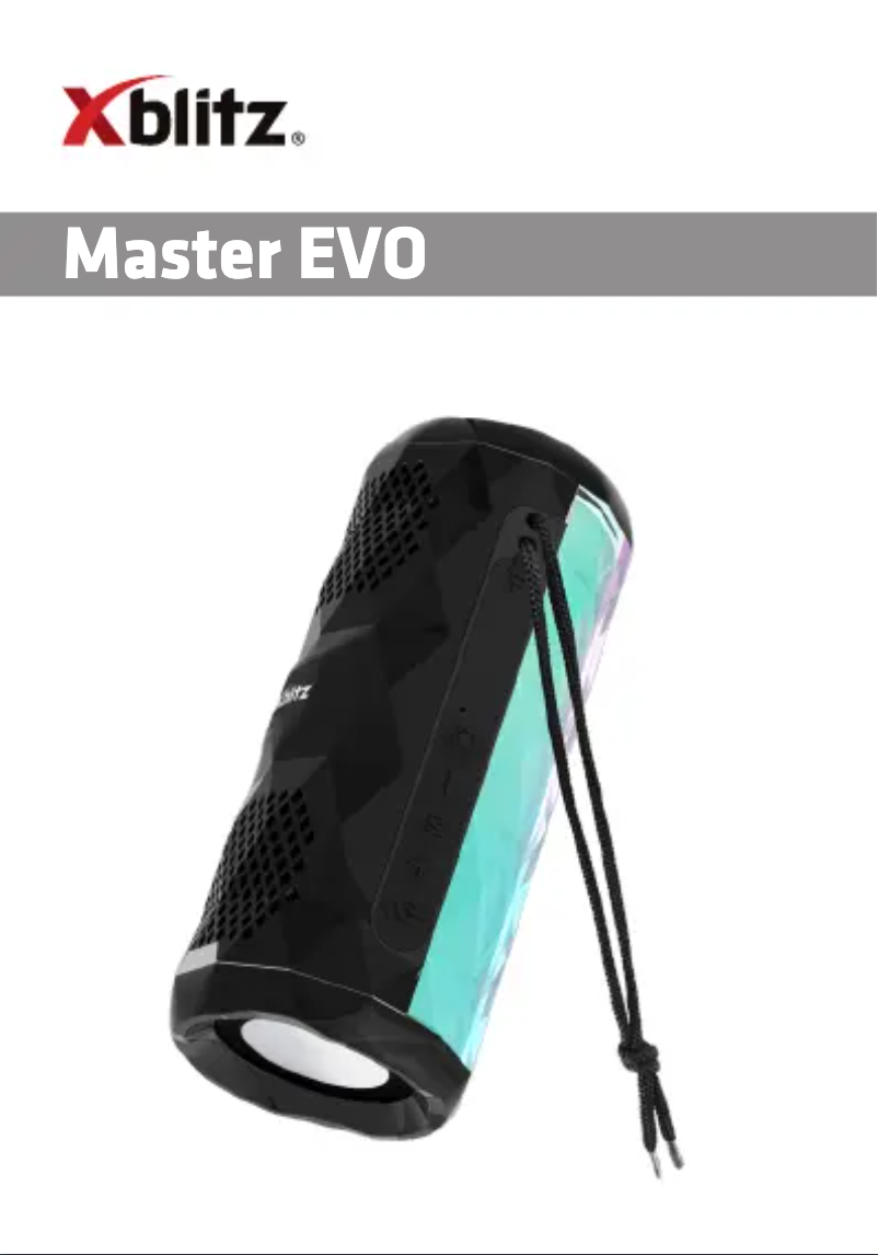 Imagen de la primera página del manual del dispositivo Master Evo