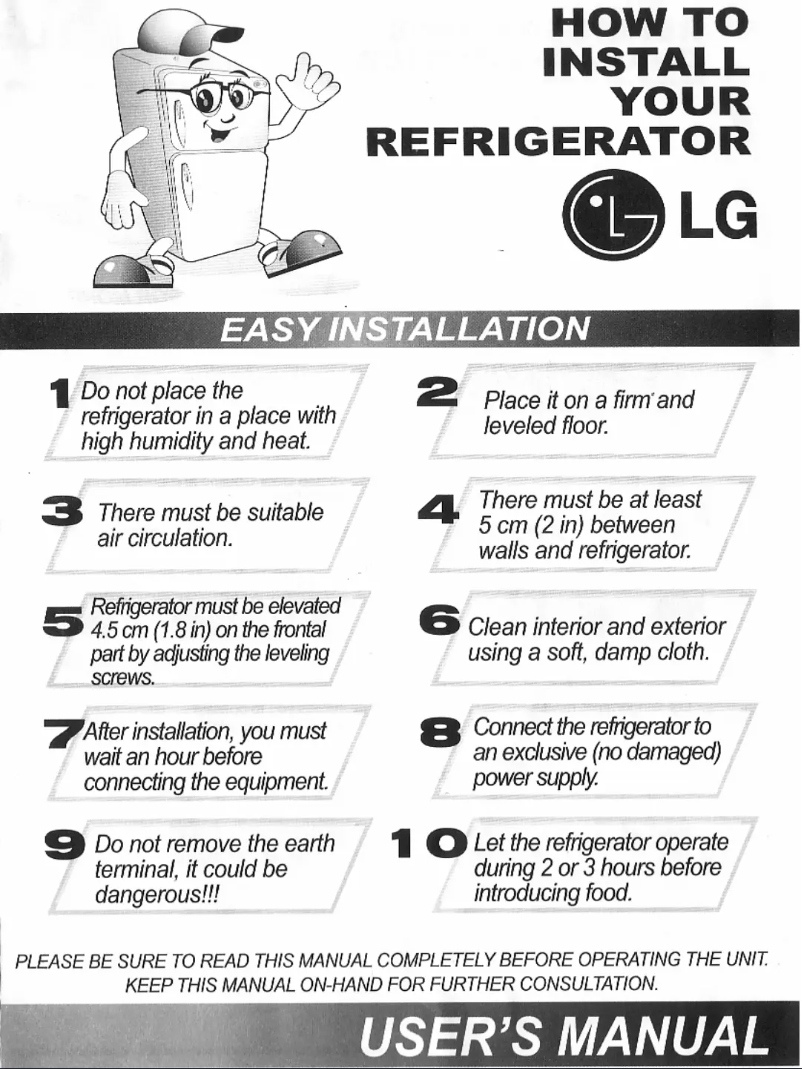 Página nº 1 - Manual de usuario LG GM-R509YVQ