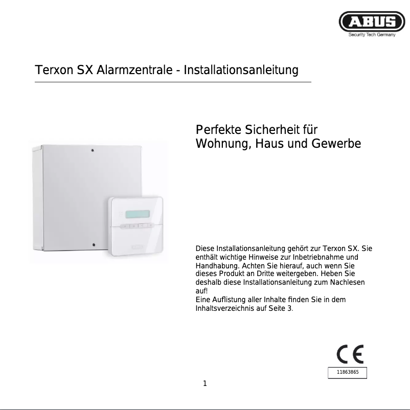 Imagen de la primera página del manual del dispositivo IPCB62500