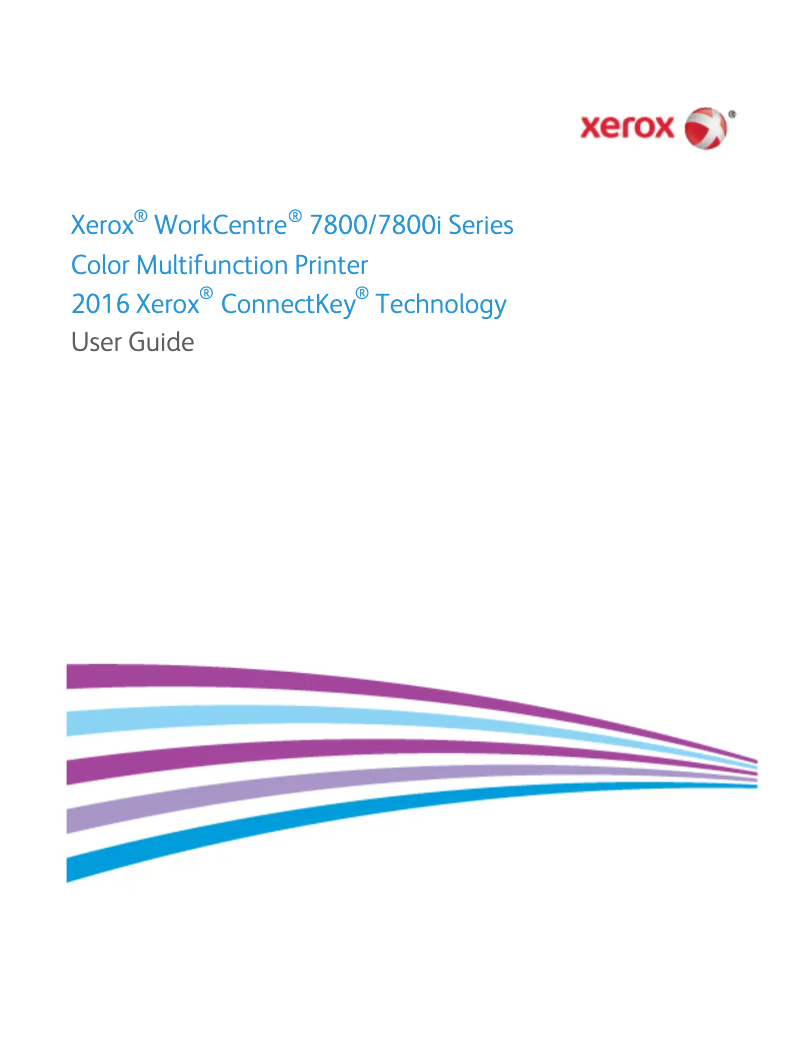 Imagen de la primera página del manual del dispositivo WorkCentre 7835i