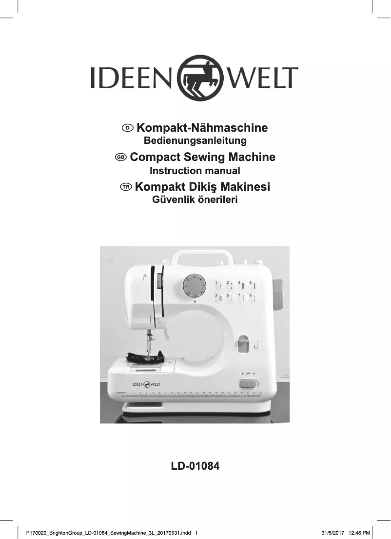 Página 1 del manual Manual de usuario IdeenWelt LD-01084