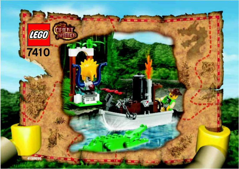 Página 1 del manual Manual de usuario Lego Jungle River