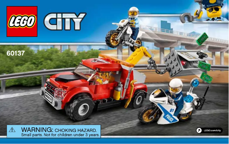 Página 1 del manual Instrucciones visuales Lego City 60137