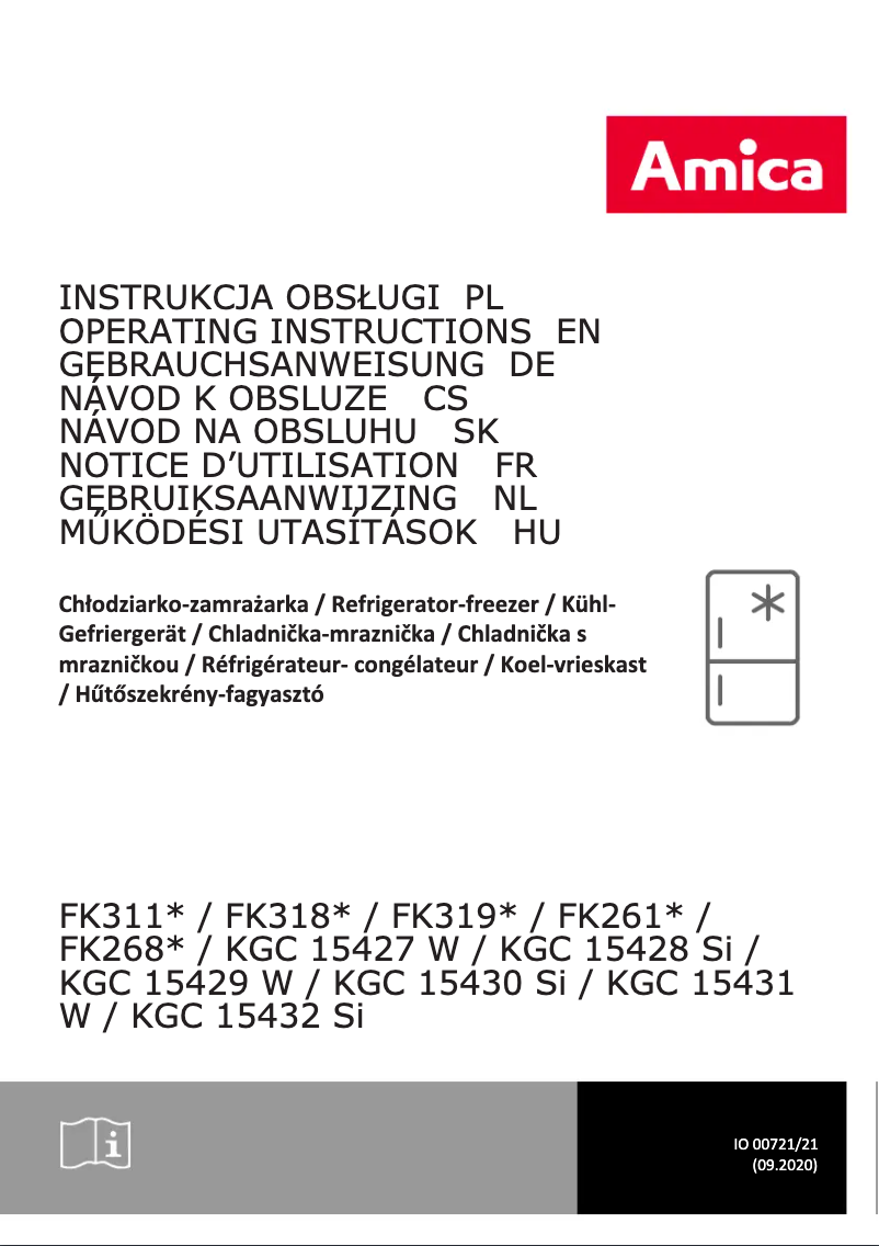 Imagen de la primera página del manual del dispositivo FK318.3