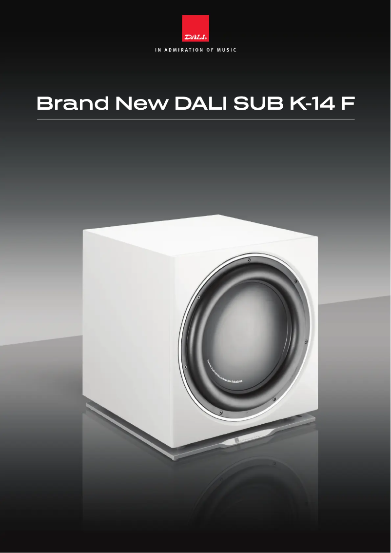 Imagen de la primera página del manual del dispositivo SUB K-14 F