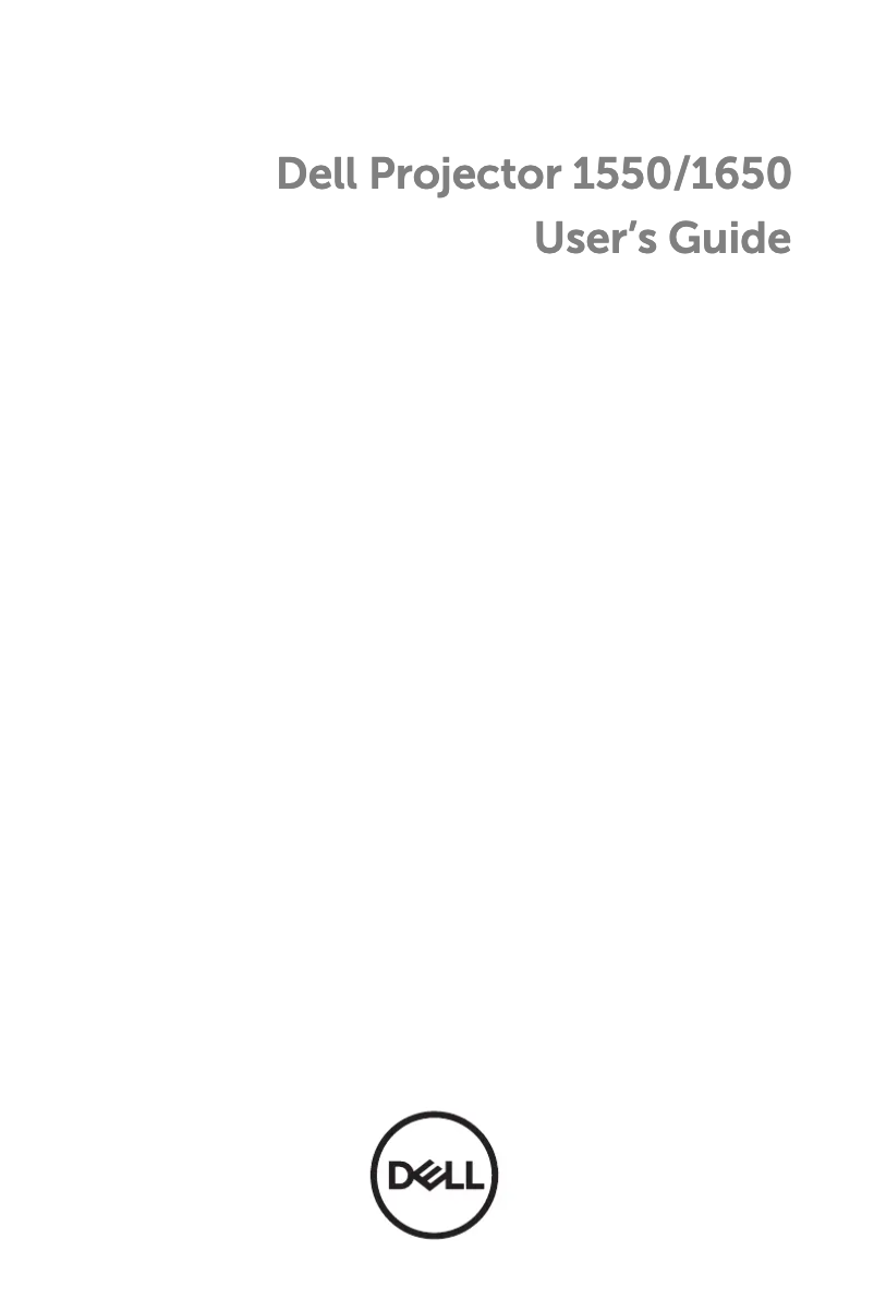 Página 1 del manual Manual de usuario Dell 1650