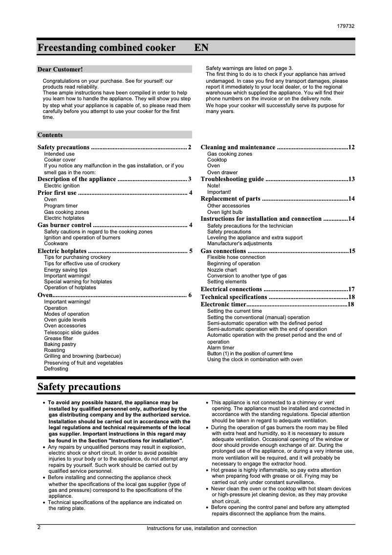 Página 1 del manual Manual de usuario Gorenje K 7708 E