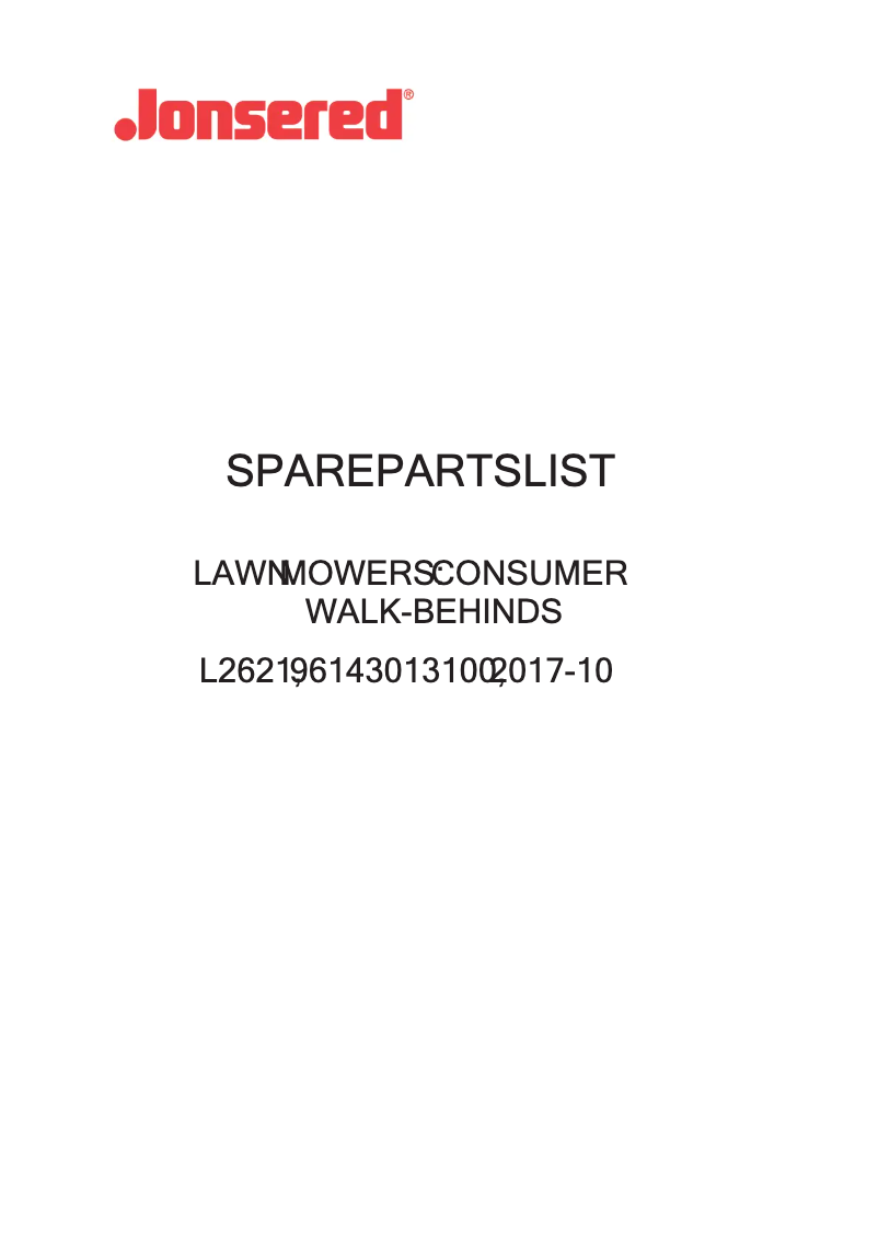 Imagen de la primera página del manual del dispositivo L2621