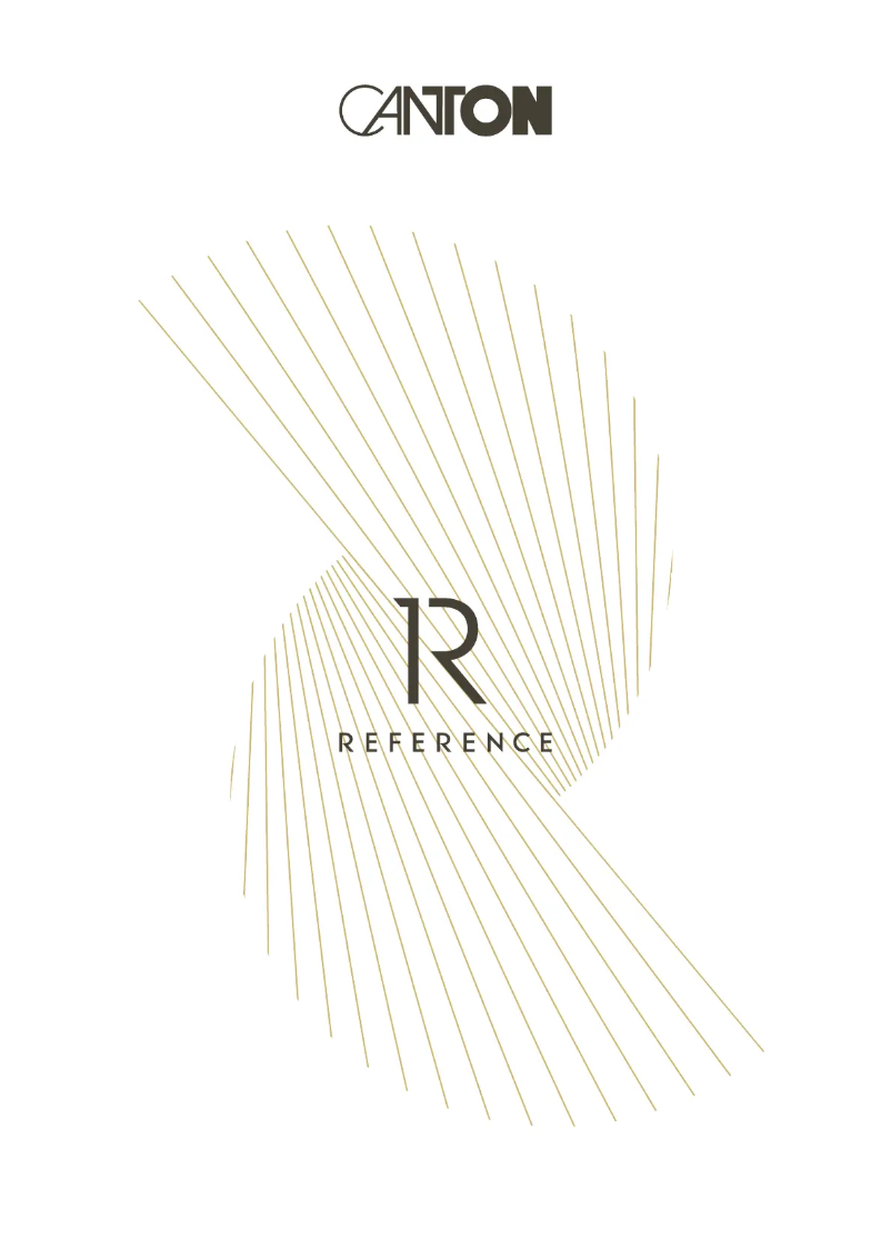 Página 1 del manual Manual de usuario Canton Reference Center