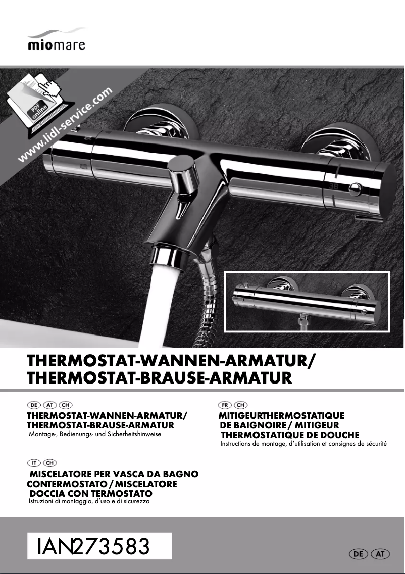 Página 1 del manual Manual de usuario Miomare IAN 273583