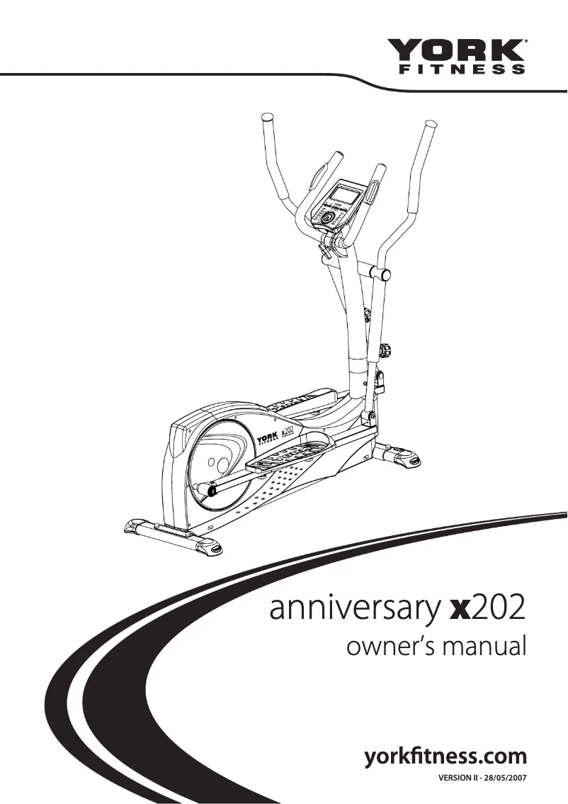 Imagen de la primera página del manual del dispositivo Anniversary x202