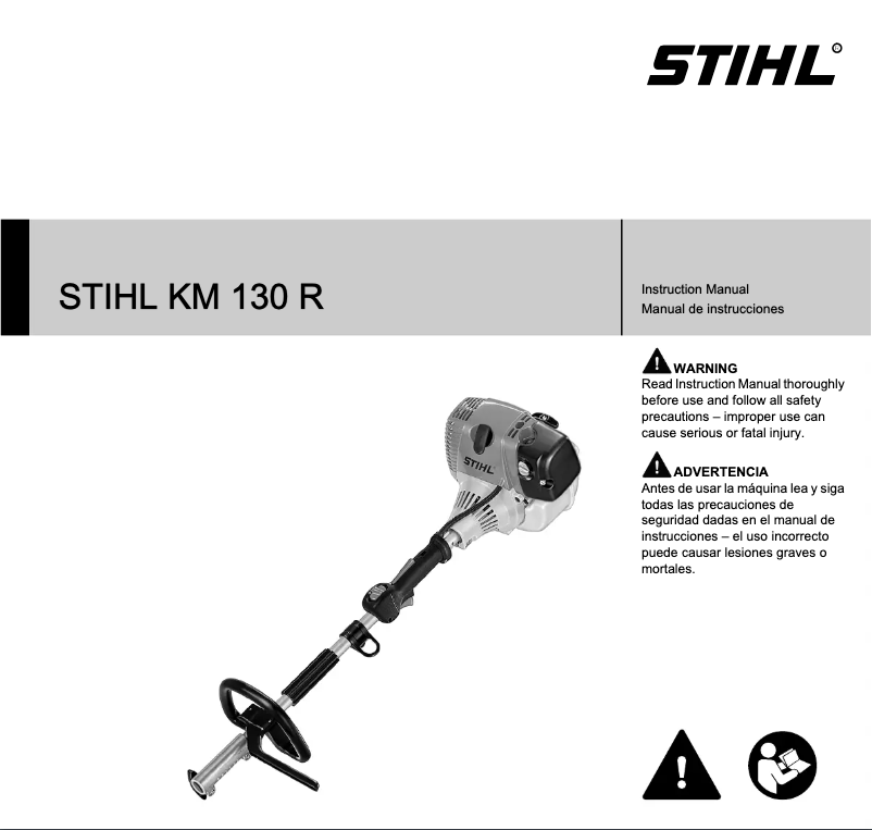 Página 1 del manual Manual de usuario Stihl KM 130 R