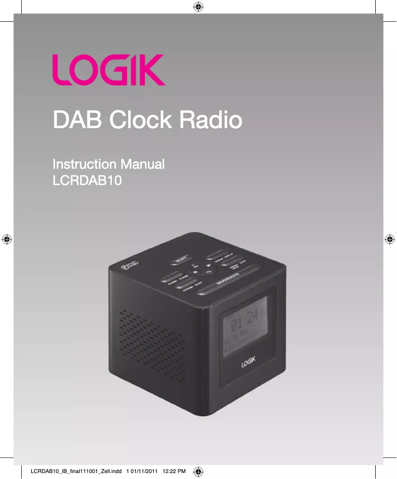 Imagen de la primera página del manual del dispositivo LCRDAB10