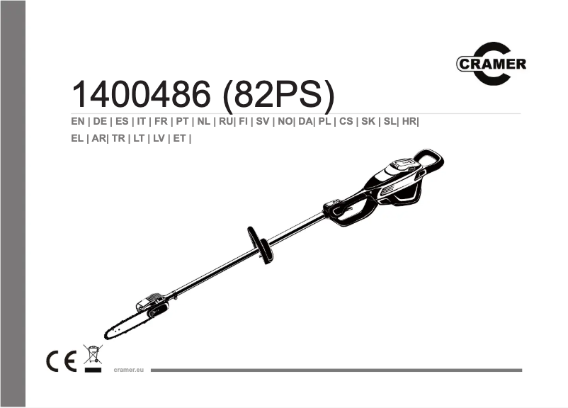 Imagen de la primera página del manual del dispositivo 82PS