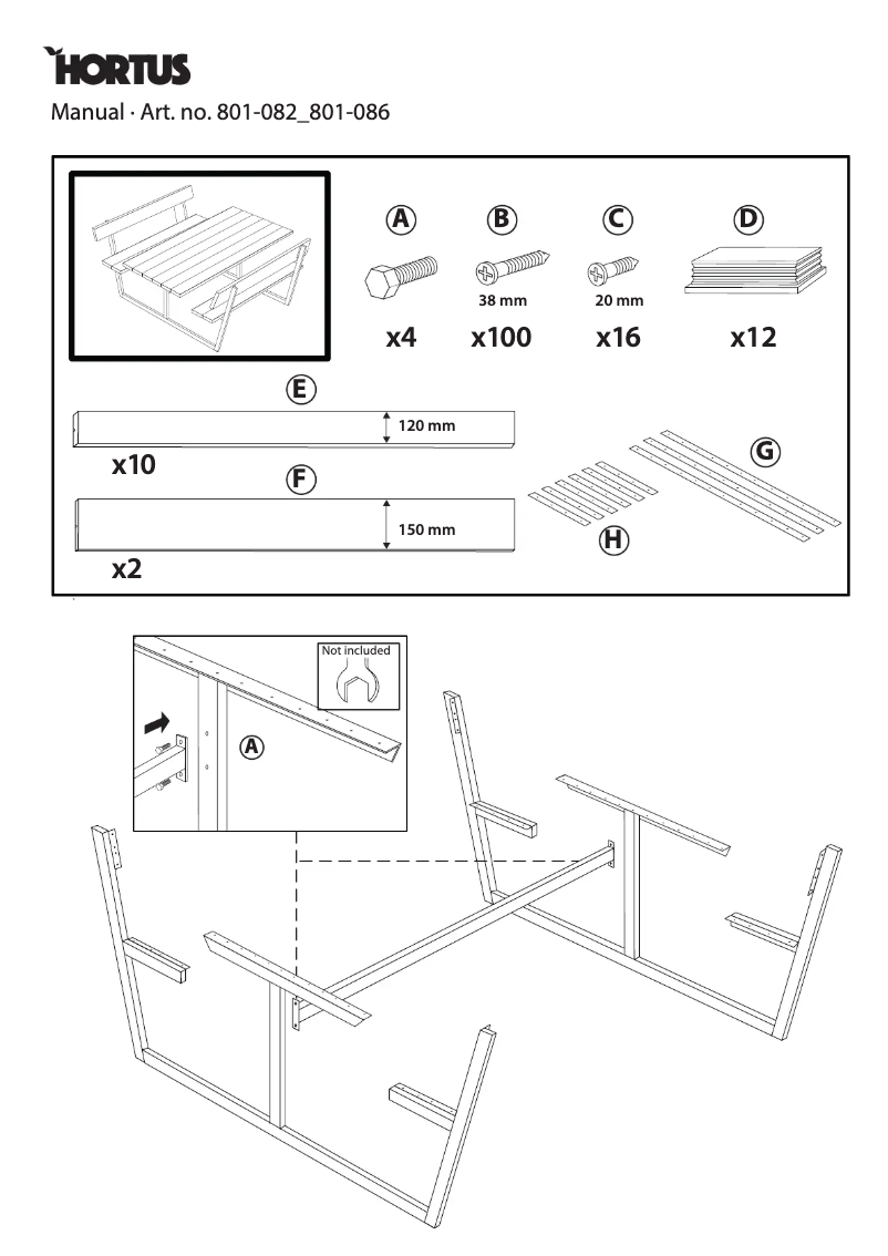 Imagen de la primera página del manual del dispositivo 801-086