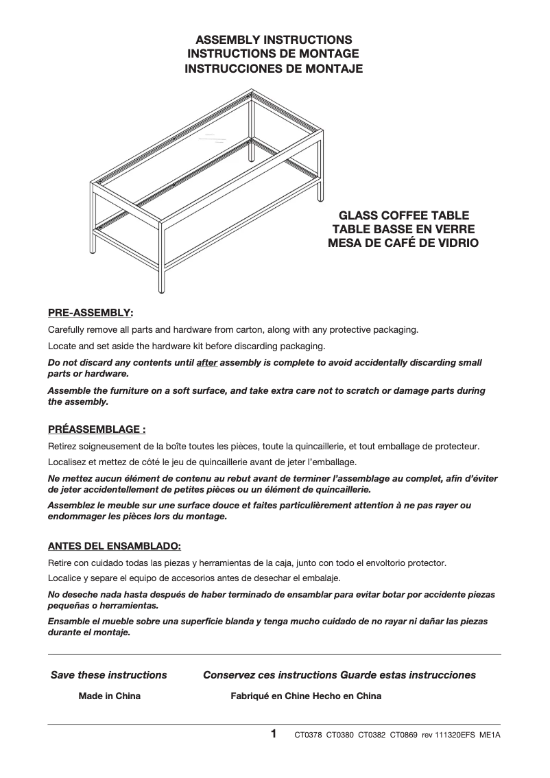 Página nº 1 - Manual de usuario Cobra RAD 480i