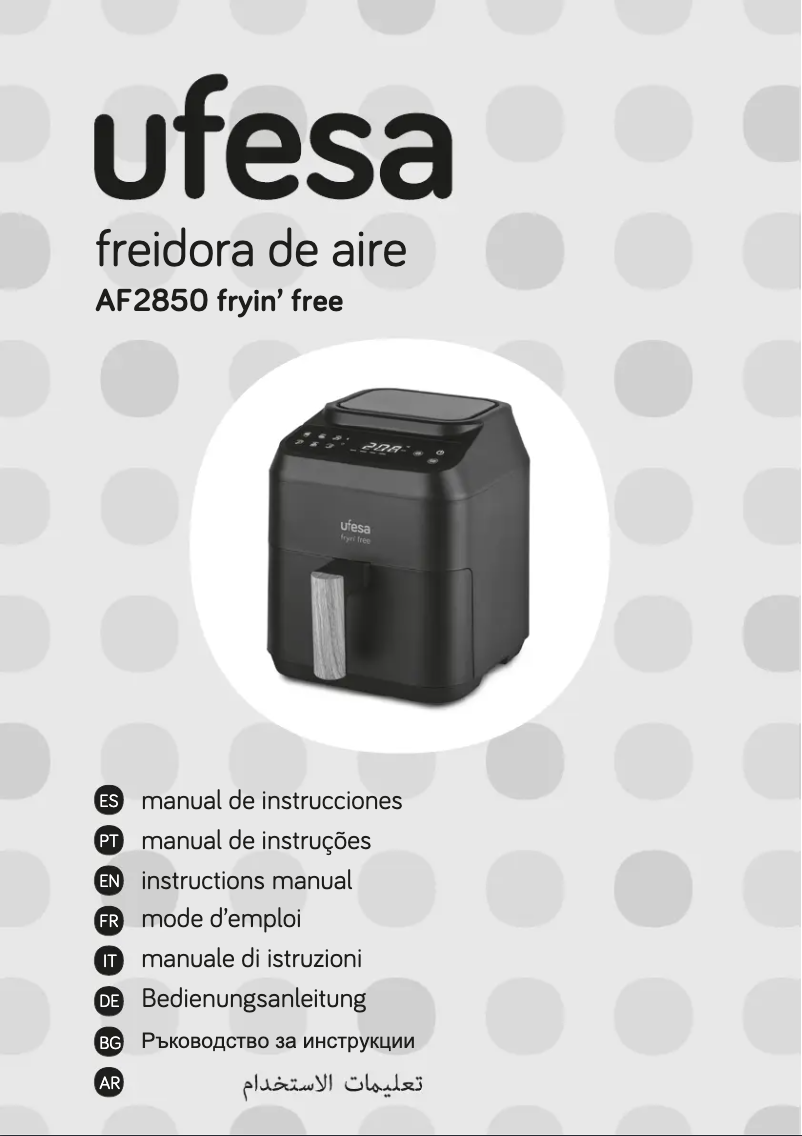Imagen de la primera página del manual del dispositivo Fryin' Free