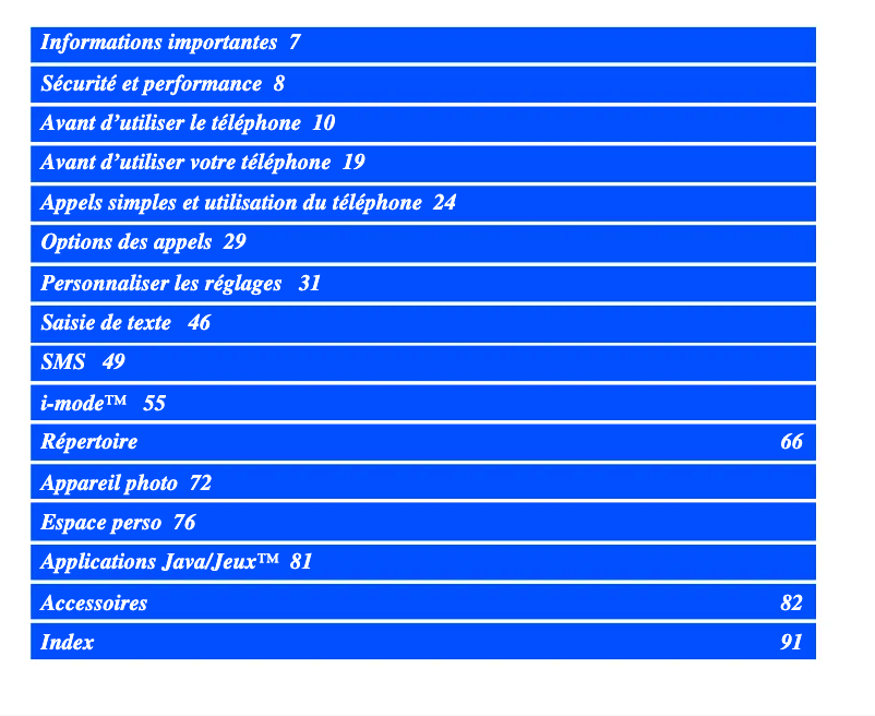 Imagen de la primera página del manual del dispositivo N342i