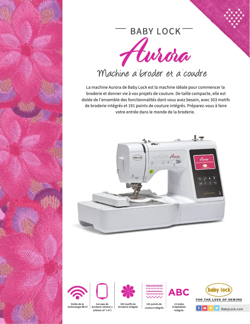 Imagen de la primera página del manual del dispositivo Aurora