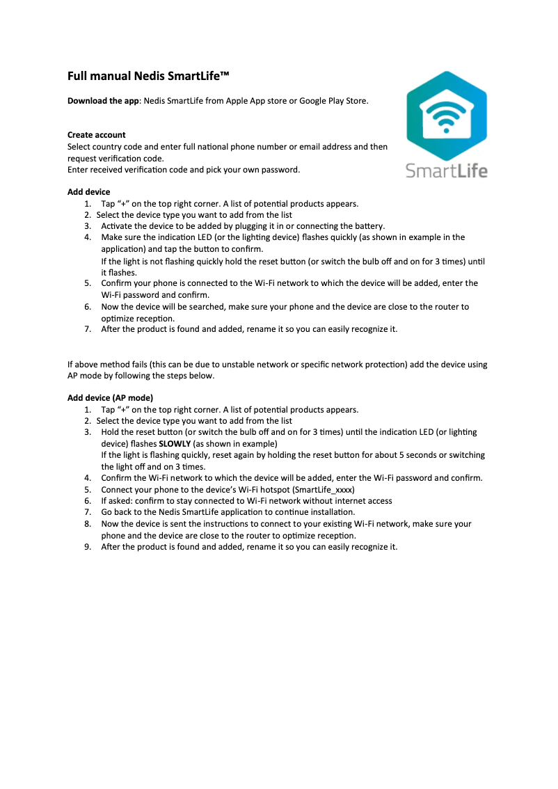 Imagen de la primera página del manual del dispositivo WIFIP130FWT3