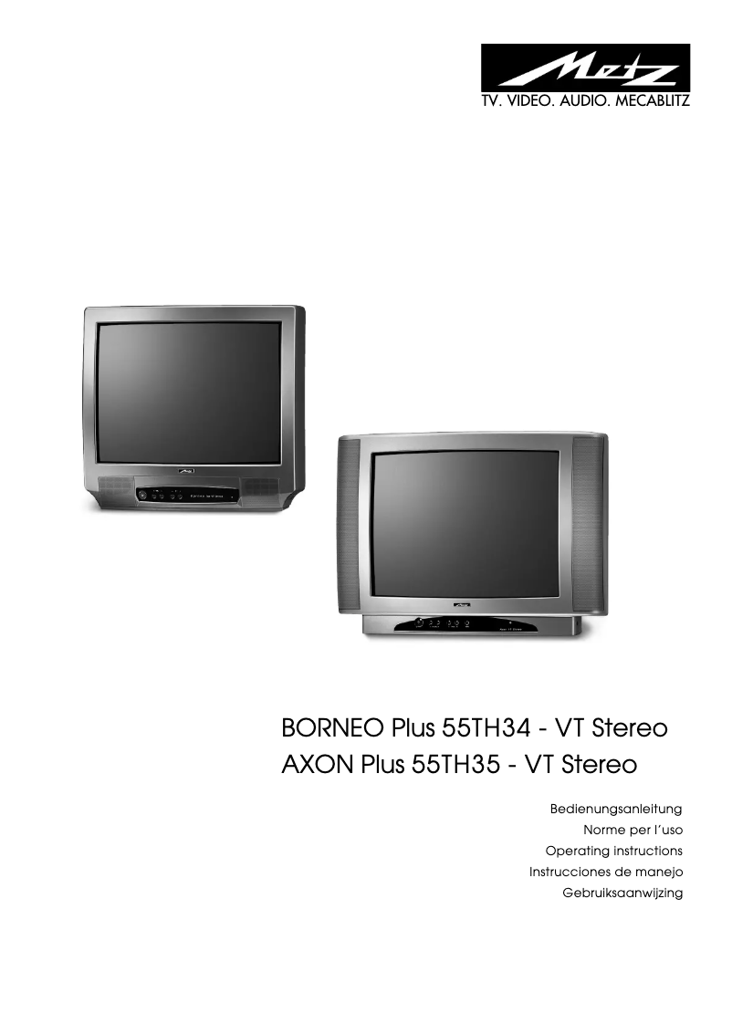 Imagen de la primera página del manual del dispositivo Borneo 55