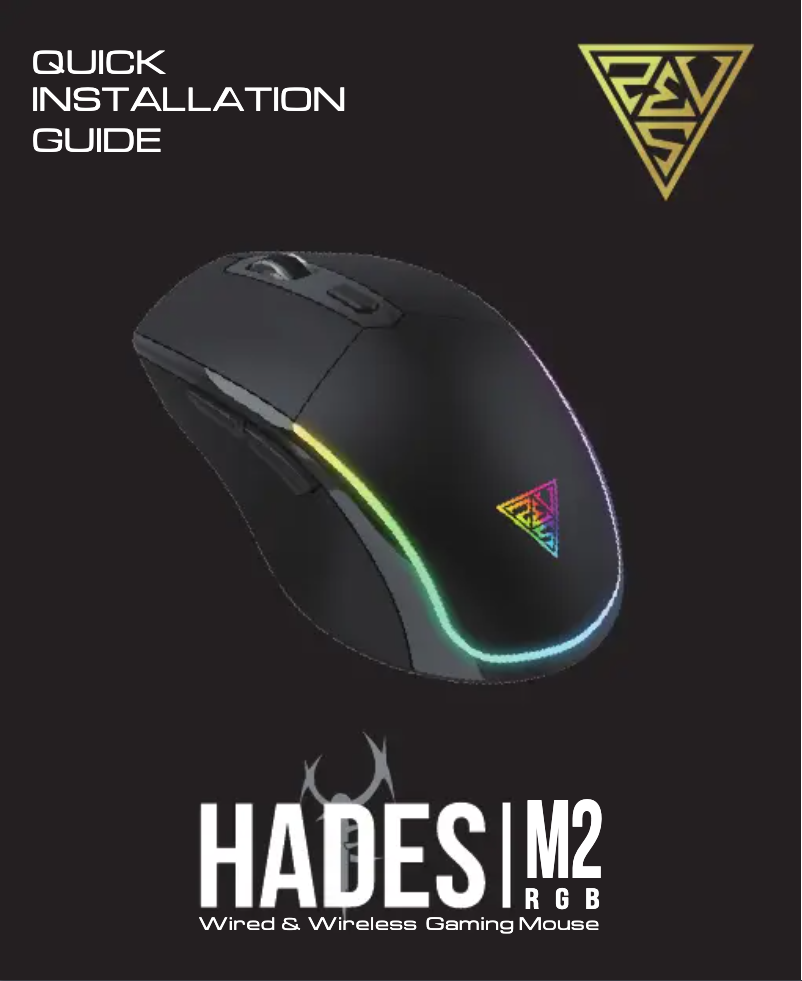 Página 1 del manual Manual de usuario Gamdias Hades M2