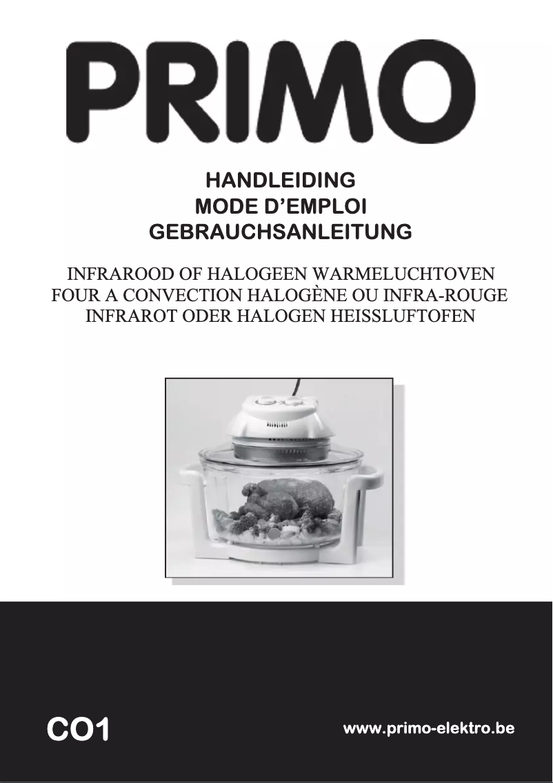 Imagen de la primera página del manual del dispositivo CO1