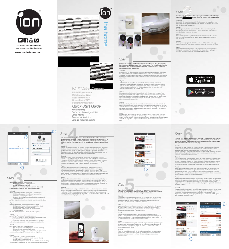 Imagen de la primera página del manual del dispositivo The Home