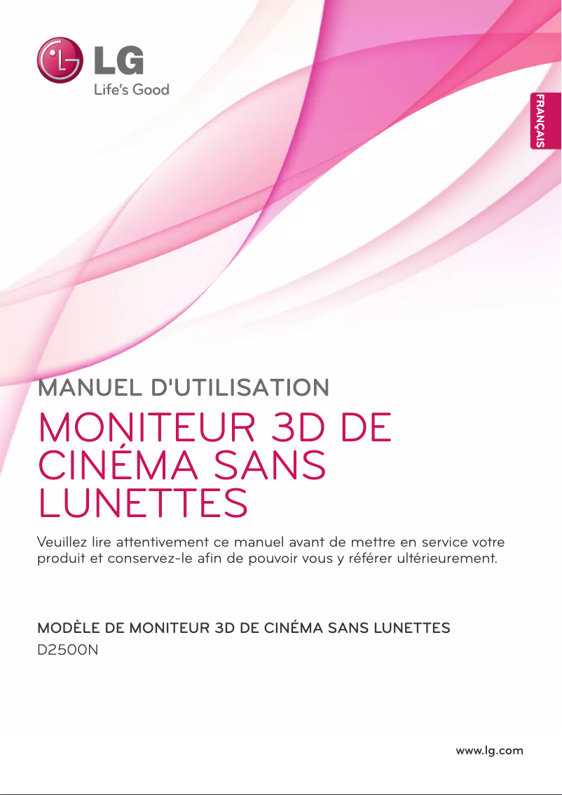 Imagen de la primera página del manual del dispositivo D2500N-PN