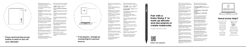 Imagen de la primera página del manual del dispositivo Libra Colour