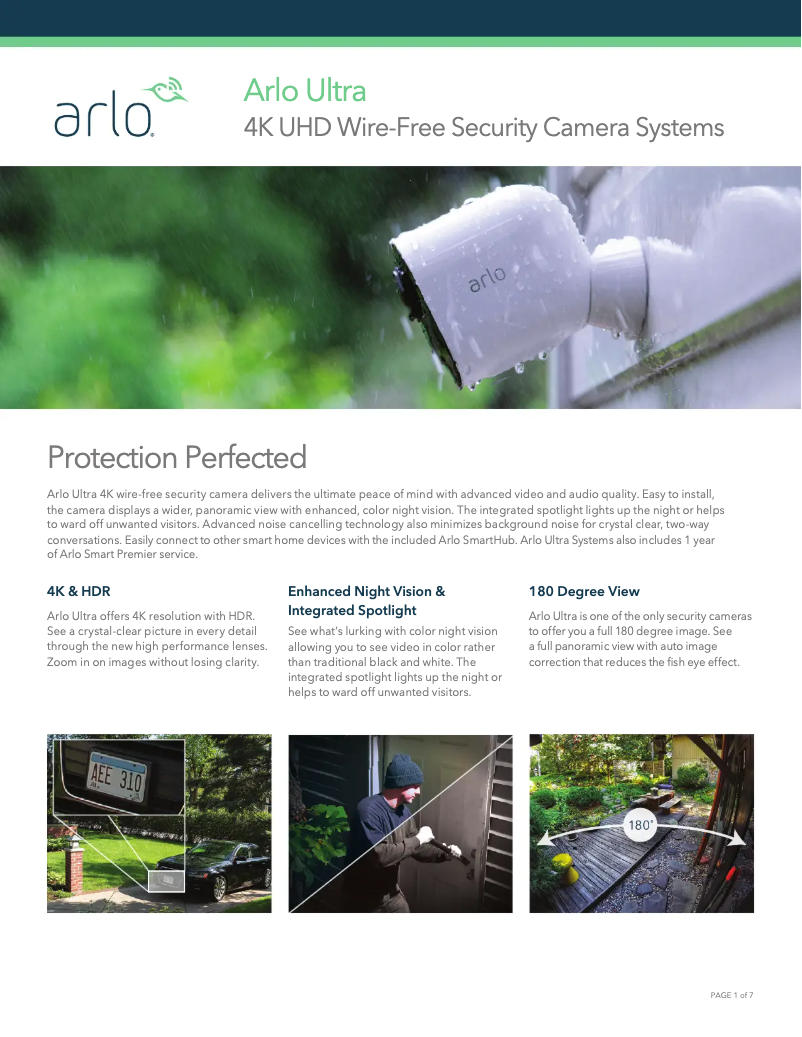 Imagen de la primera página del manual del dispositivo Ultra 2 4K