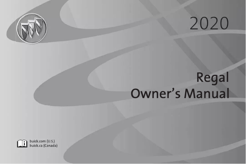 Página 1 del manual Manual de usuario Buick Regal TourX (2020)