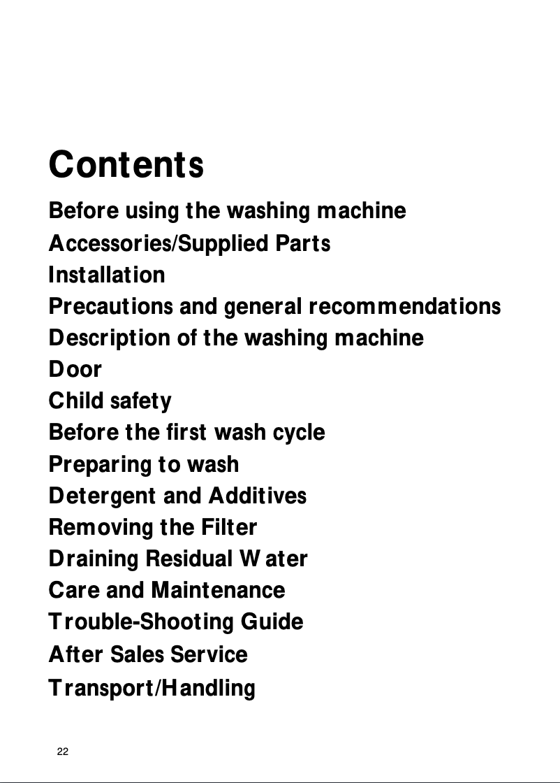 Imagen de la primera página del manual del dispositivo WA 85850