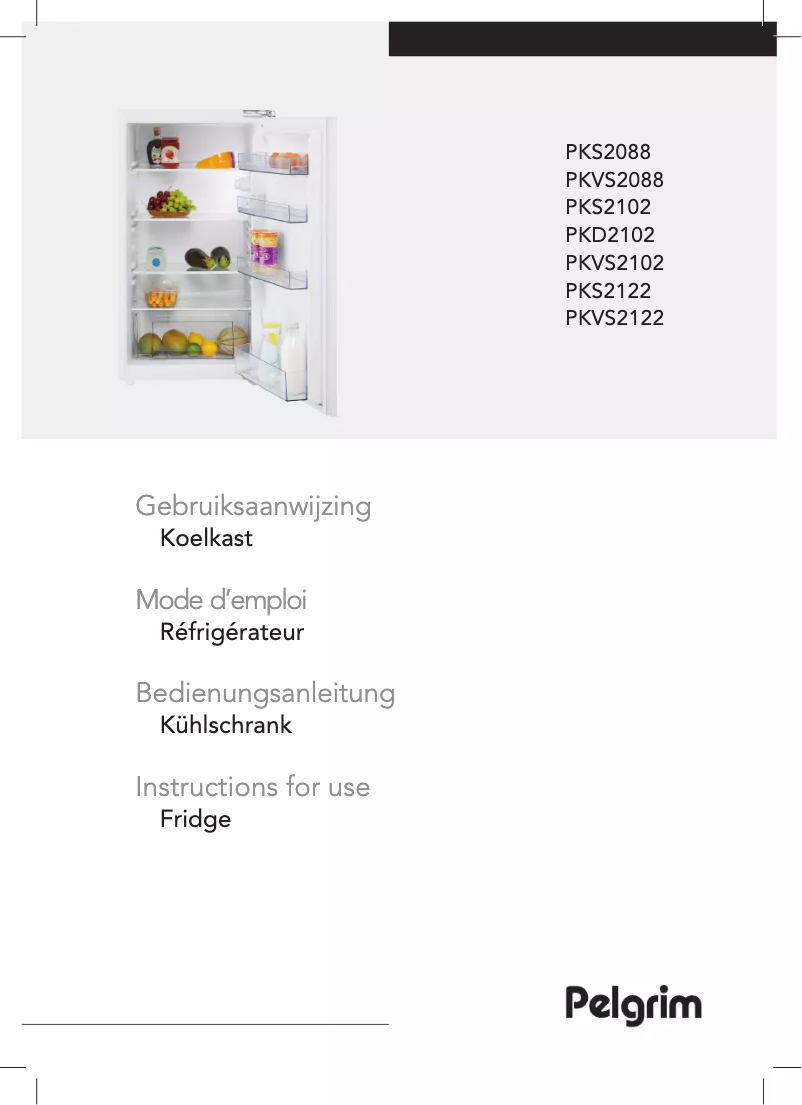 Página nº 1 - Manual de usuario Pelgrim PKVS2088