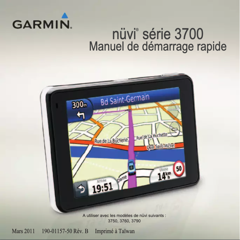 Página 1 del manual Manual de usuario Garmin Nüvi 3750
