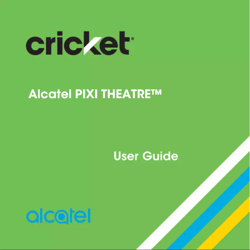 Página 1 del manual Manual de usuario Alcatel Pixi Theatre