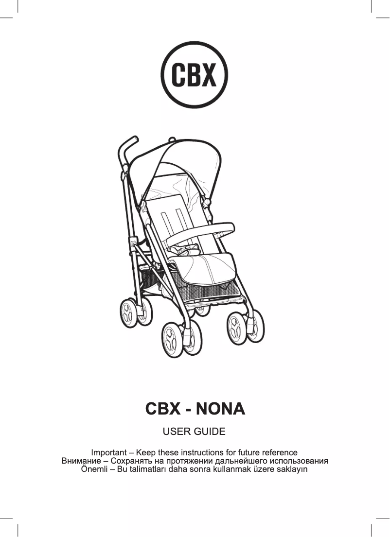Página 1 del manual Manual de usuario Cybex Nona