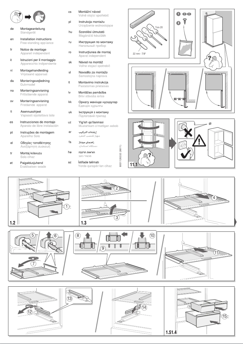 Imagen de la primera página del manual del dispositivo KG49NXI3A