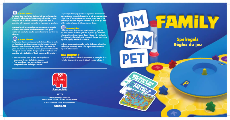 Imagen de la primera página del manual del dispositivo Pim Pam Pet Family