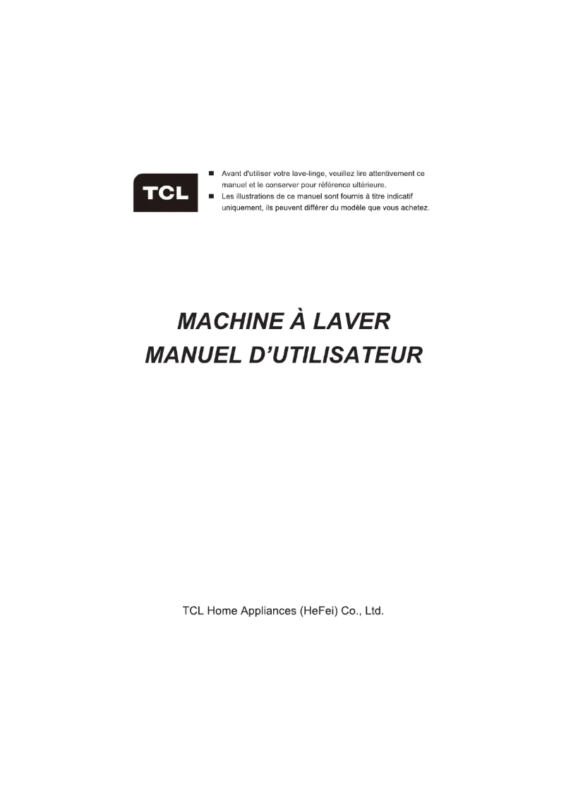 Página 1 del manual Manual de usuario TCL FF0714WA0FR