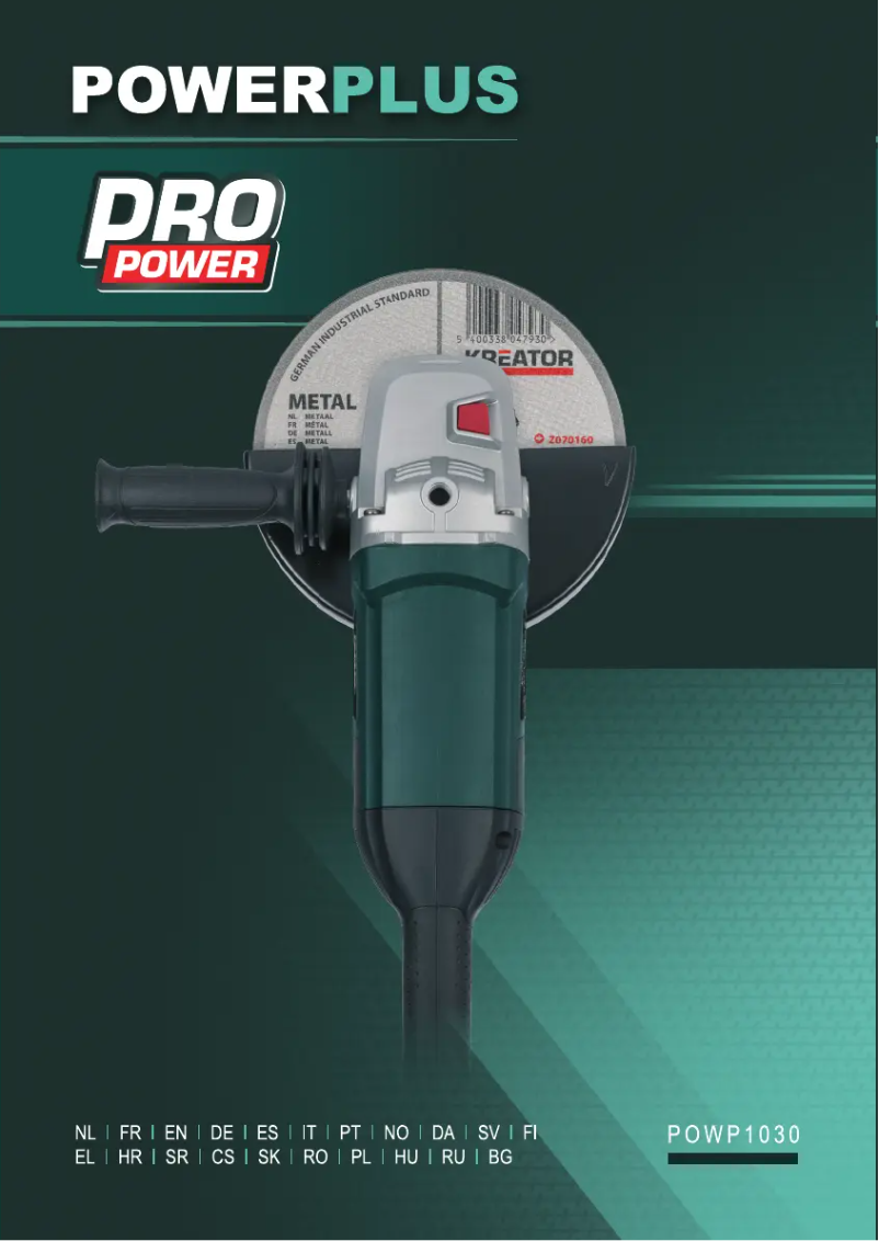 Imagen de la primera página del manual del dispositivo POWP1030