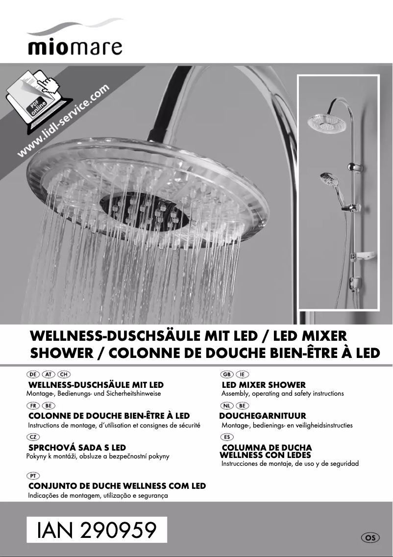 Página 1 del manual Manual de usuario Miomare IAN 290959