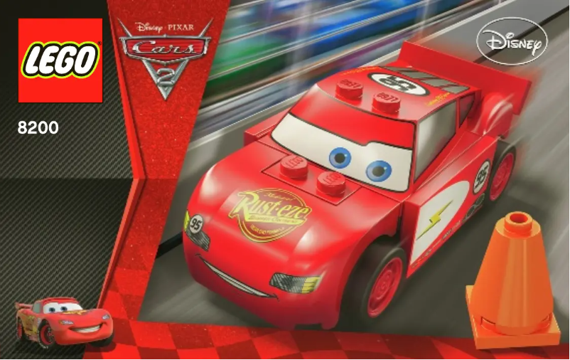 Imagen de la primera página del manual del dispositivo Radiator Springs Lightning McQueen