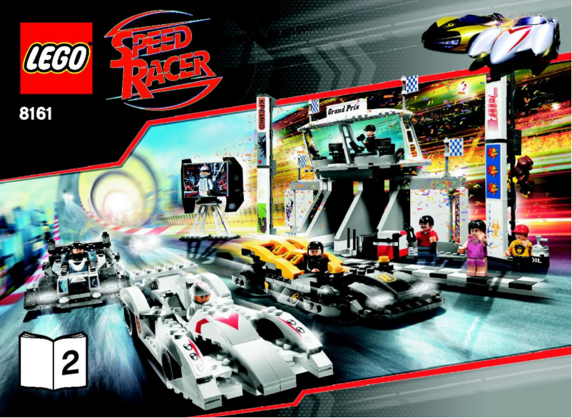 Página 1 del manual Manual de usuario Lego Speed Champions 8161
